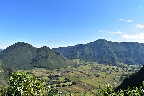 The Pululahua Geobotanical Reserve in the Tropical Andes (Ecuador) is the home of many animals, plants, insects &ndash; but also humans. Sustainable nature conservation in such areas requires cooperation among scientific, societal, economic, and political institutions (Picture: Francisco José Prieto Albuja)